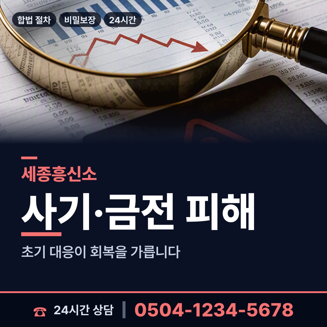 세종 아름동 탐문조사 상담 안내